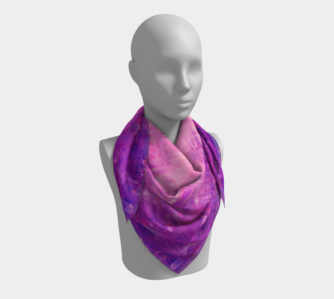 Silk Scarf in Purple