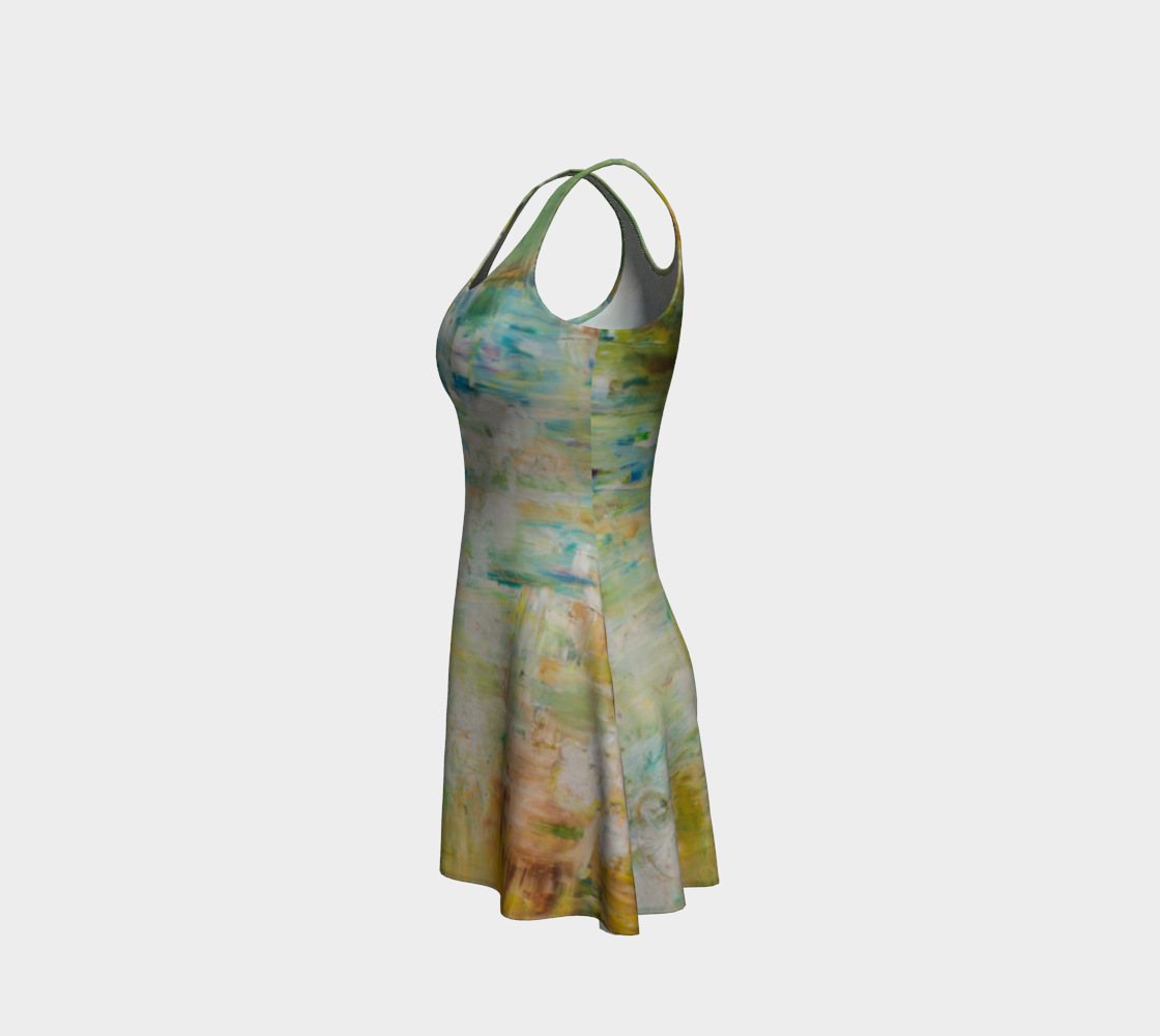 Abstract.Space.Flare.Dress