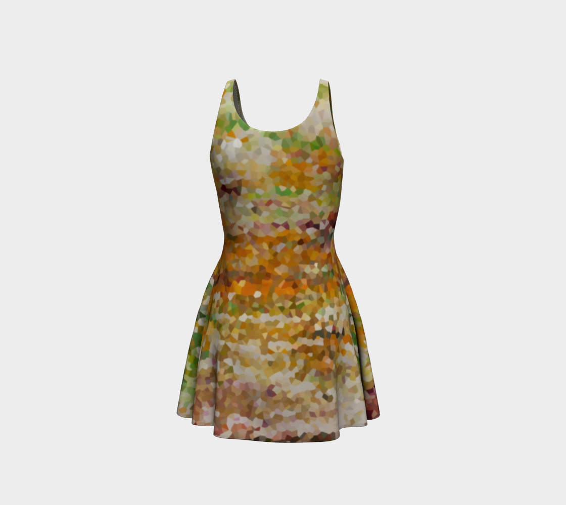 Mosaic.Flare.Dress