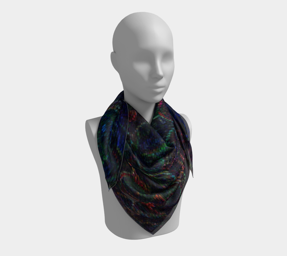 Silk Scarf :: Evening Style