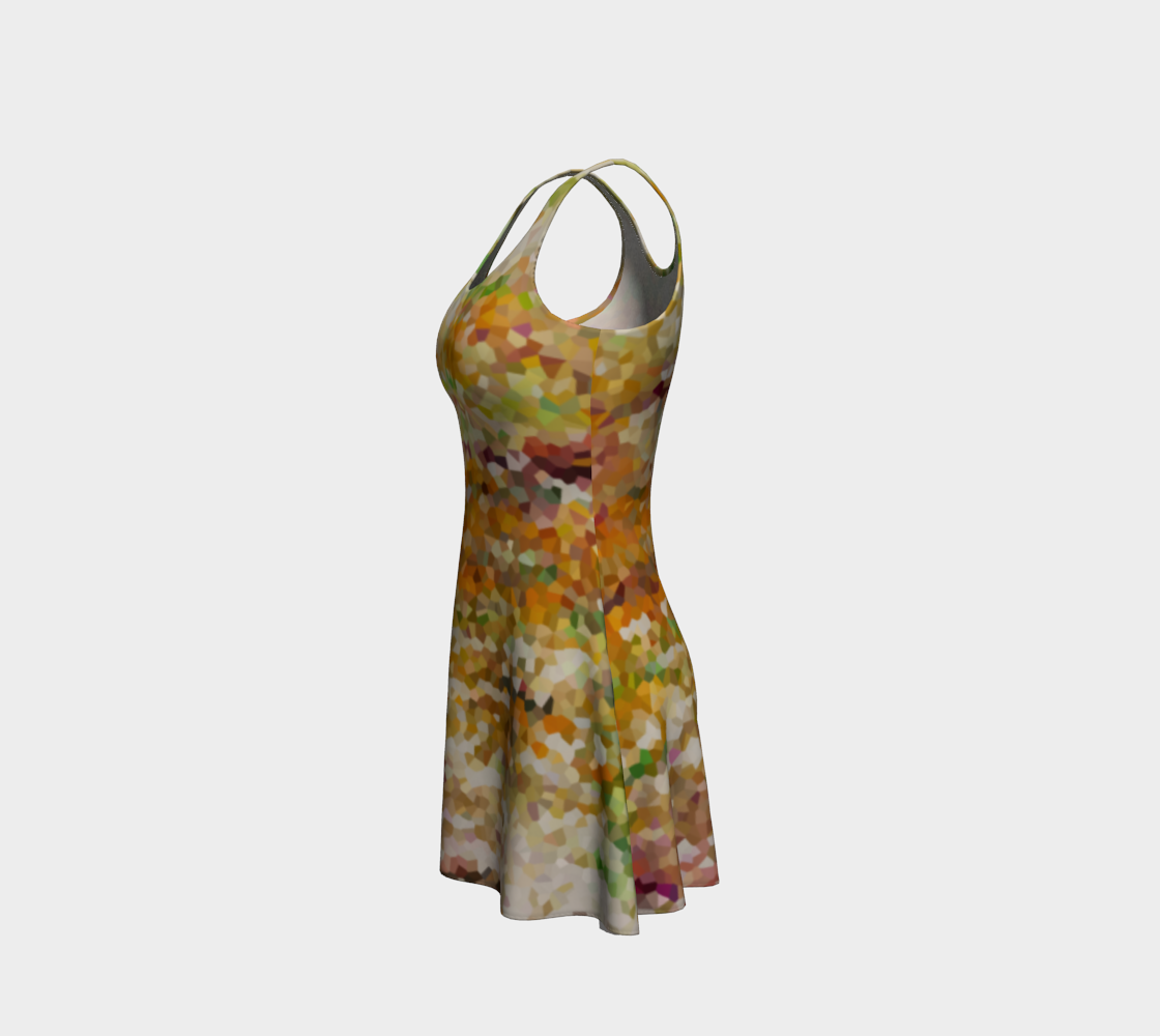 Mosaic.Flare.Dress