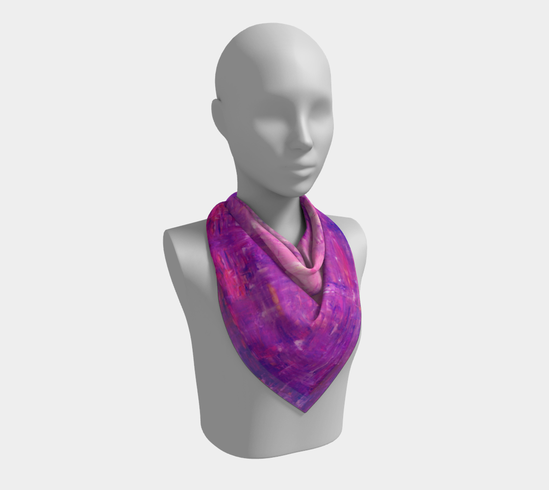 Silk Scarf in Purple