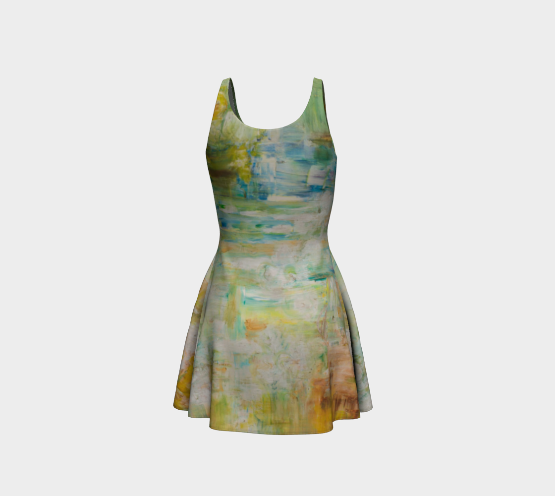 Abstract.Space.Flare.Dress