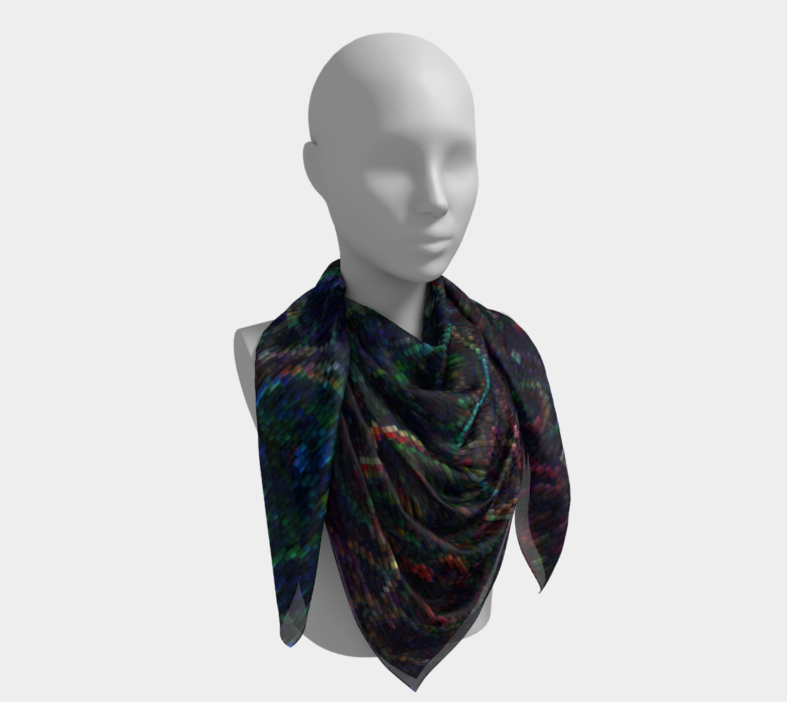 Silk Scarf :: Evening Style