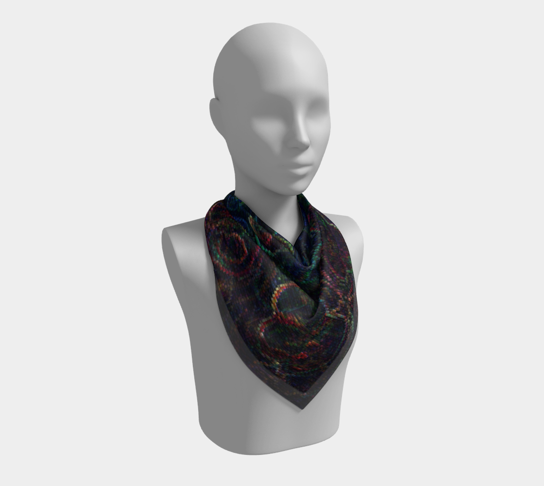 Silk Scarf :: Evening Style