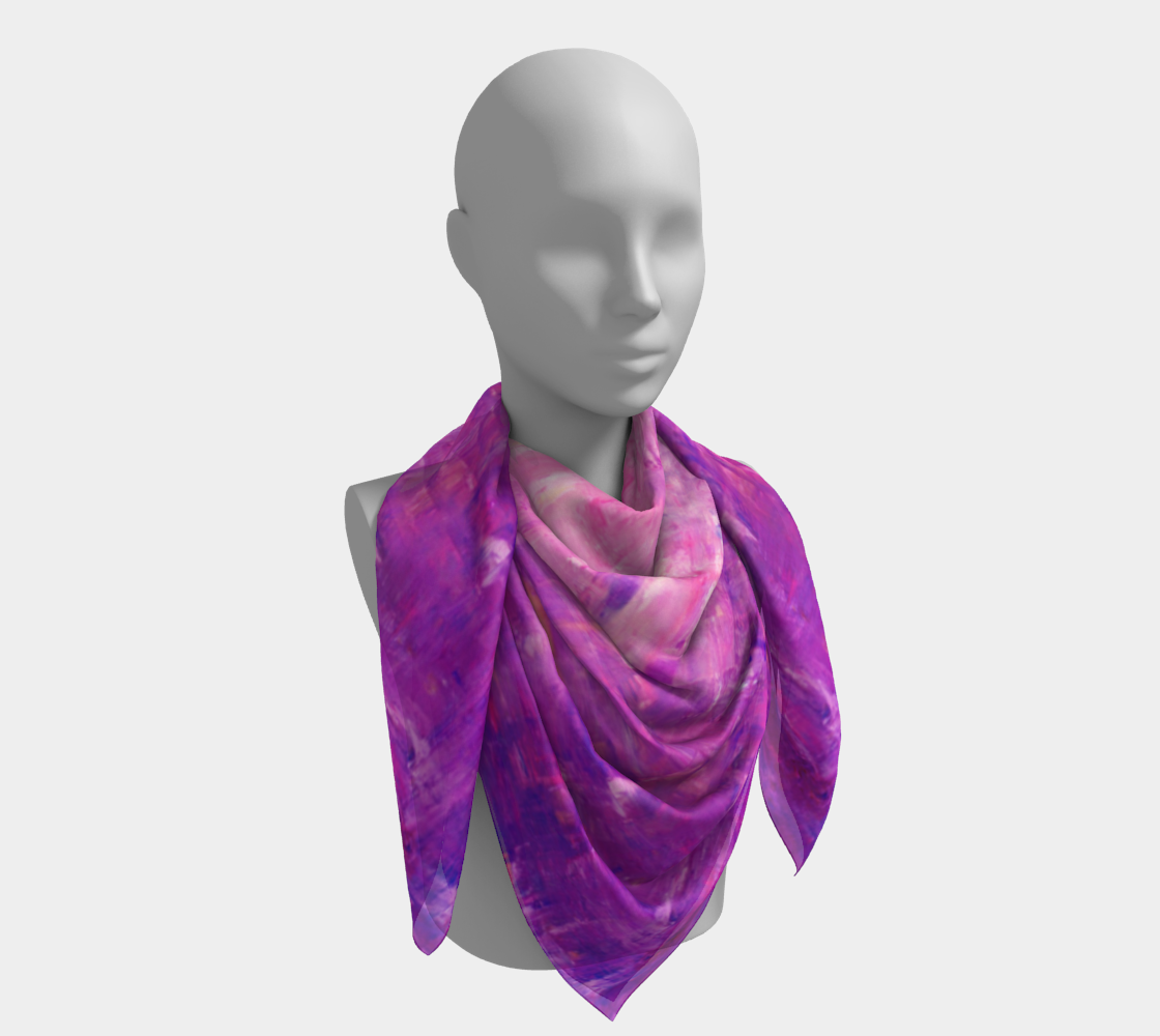 Silk Scarf in Purple