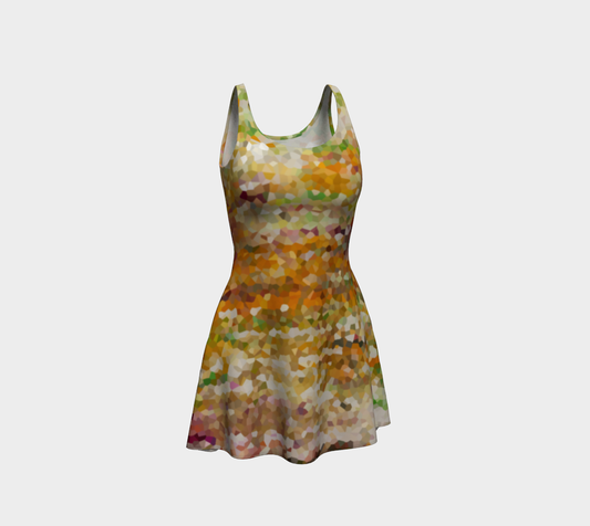 Mosaic.Flare.Dress